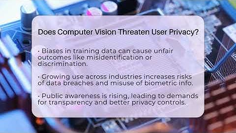 Does Computer Vision Threaten User Privacy? - Talking Tech Trends