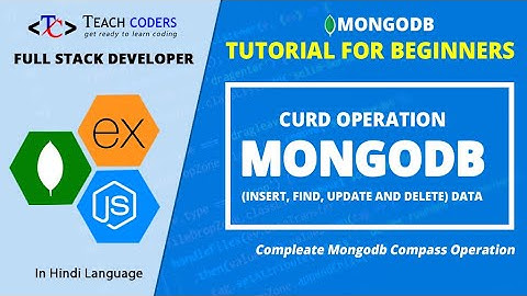 MongoDB Database Operations || #curd  Operations (insert, find, #update and #delete ) in #MongoDB