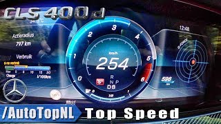 2019 Mercedes Benz CLS 400d 4Matic | ACCELERATION 0-250km/h TOP SPEED by AutoTopNL