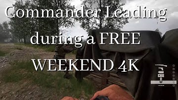 One of My Personal Best Games Playing Commander OFFENSIVE 4K - Hell Let Loose