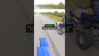 Biker Races Against Moded Bike !😱