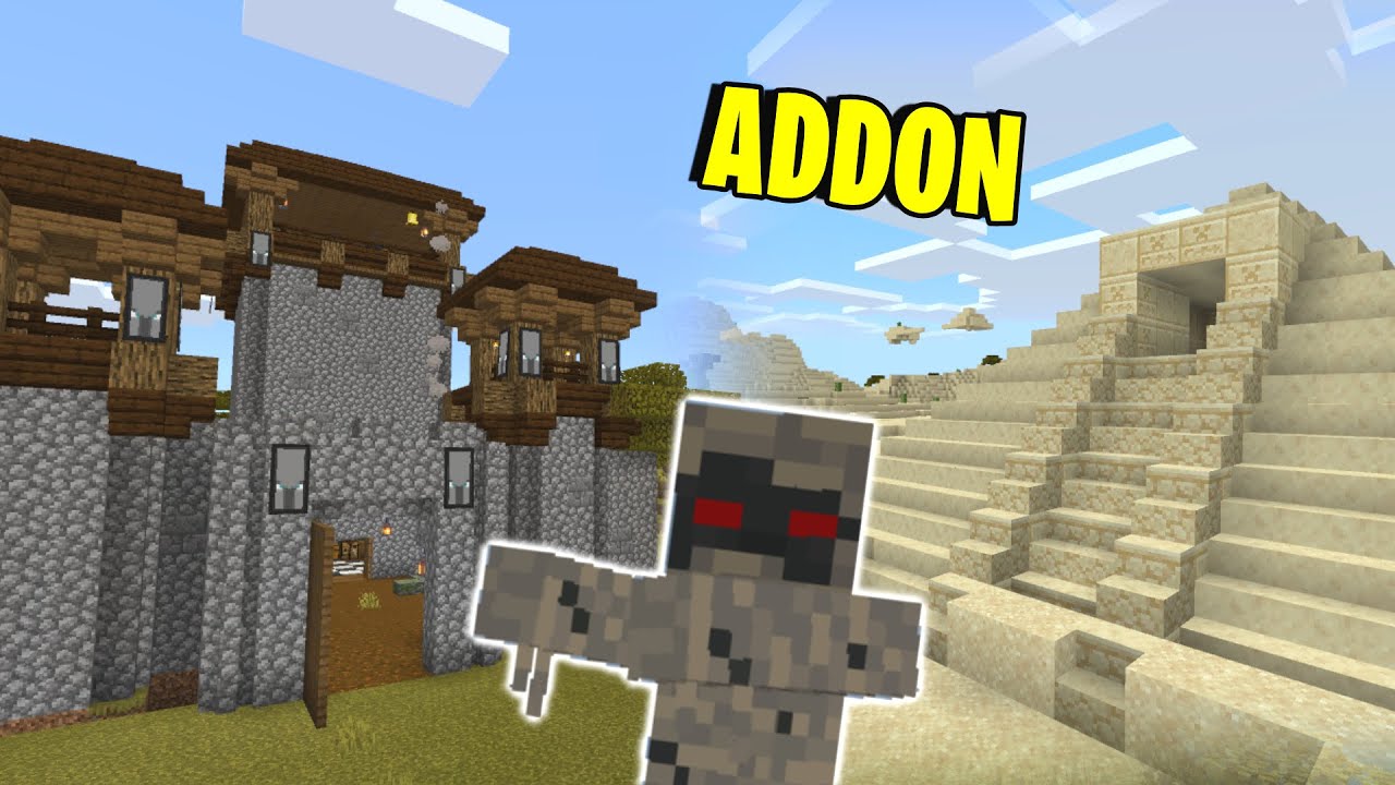 Estruturas que o Minecraft PE Podia Ter - More Simple Structures Addon ...