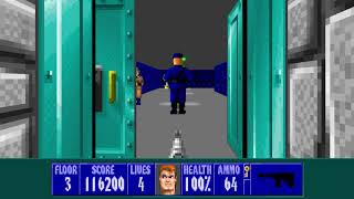 [DOS]Wolfenstein 3D - E3M3 - IMDI PS 100%