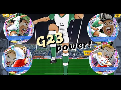 Captain Tsubasa Dream Team! Golden 23 players Over Power!!!