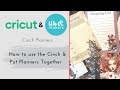 Cricut &amp; We R Makers Cinch Planner Part 2 - Construction