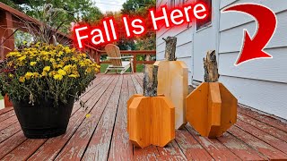 How To Make Wood Pumpkins | Minecraft Pumpkin | DIY Woodworking by Cedar River Woodworking 5,920 views 8 months ago 9 minutes, 29 seconds