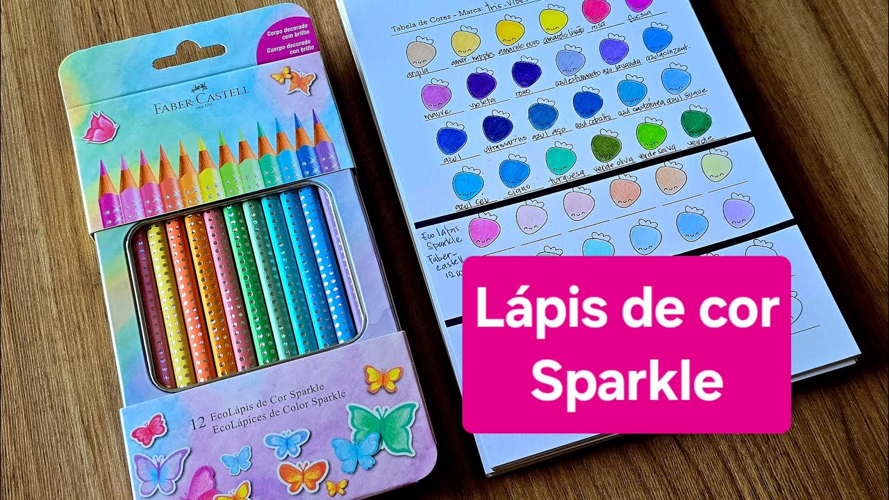 Lápis de cor Sparkle Faber-Castell