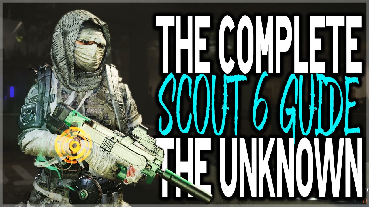 Полное руководство по игре "SCOUT 6" для The Division 2! Загадки неизвестного охотника решены (со...