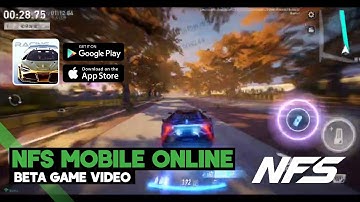 Need For Speed Mobile Online - Beta Game