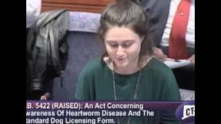 State Rep. Tony Hwang and Annie Blumenfeld on Heartworm Disease Awareness