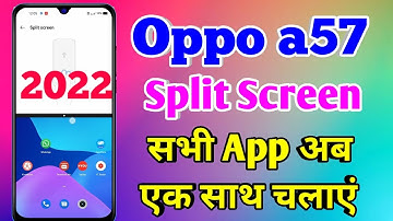 oppo a57 split screen | oppo a57 split screen kaise kare