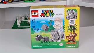 Lego Super Mario 71420 Rambi the Rhino Review