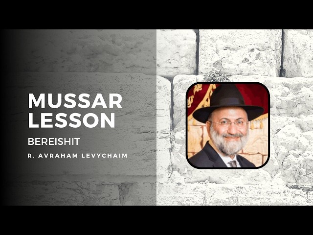 Let start fresh! Short Mussar Lesson - Bereshit