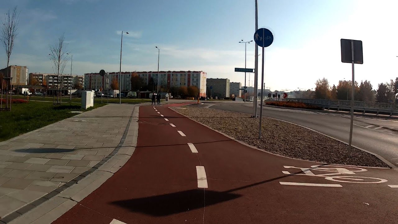 Rowerem po Trasie Niepodległości w Białymstoku - osiedla: Starosielce - Nowe Miasto 20.10.2019