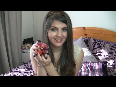 Video: Son môi Revlon Colorburst - Raspberry Review