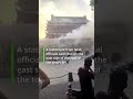 Roof of 14th-century tower collapses in China