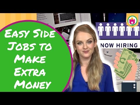 What are Easy Side Jobs to Make Extra Money