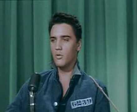 Elvis Presley I Want To Be Free Colour Jailhouse Rock
