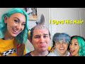 DYING MY BOYFRIENDS HAIR *he got slapped*