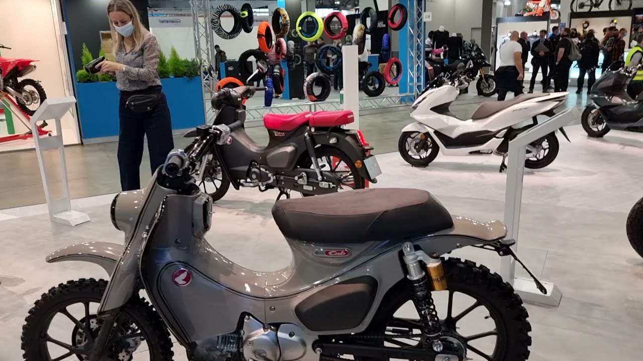 2022 Honda SUPERCUB X - first look Eicma 2021 - YouTube