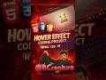 Amazing Button Hover Effect using HTML &amp; CSS!  #shorts #coding
