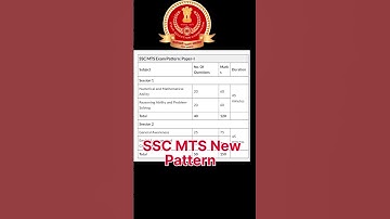 SSC MTS New Exam Pattern 2023 #ssc #sscmts2023 #sscexams