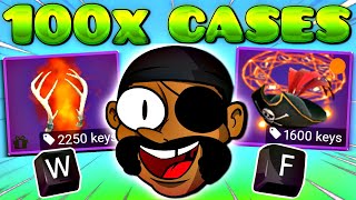 100 NISLT Cases Opened! ($3,500 CASE BATTLE)
