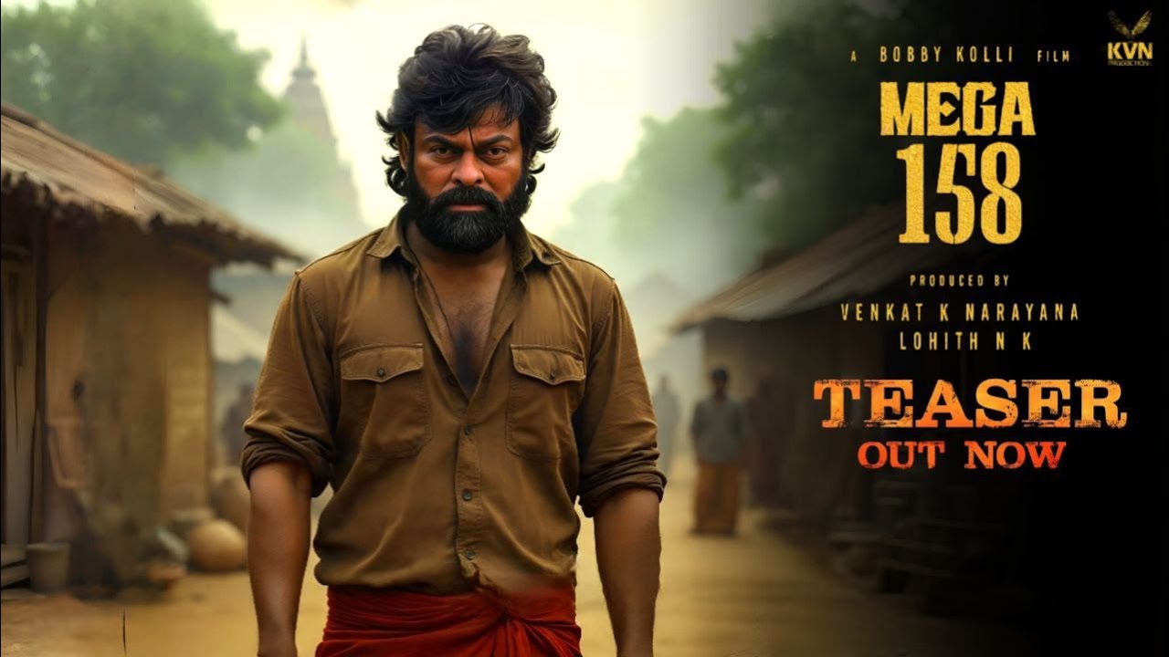 Mega 158 official trailer| Chiranjeevi| Boby Kolly | Thaman| Mega 158 First Look Teaser