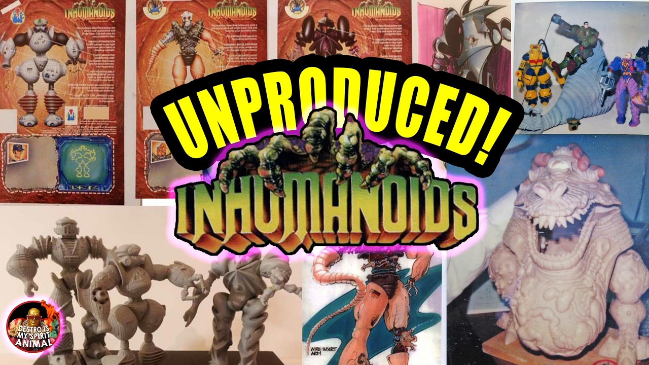 Unproduced INHUMANOIDS Action Figures! - YouTube