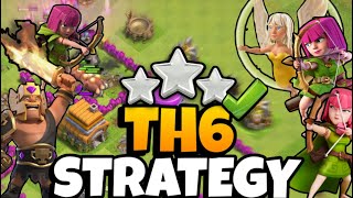 Best TH6 Attack Strategy in Clash Of Clans (It’s very simple)  screenshot 2