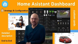 Home Assistant Dashboard - where all my Home Automation comes together