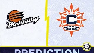 Phoenix Mercury vs Connecticut Sun prediction | WNBA | 5/28/24