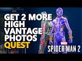 Get 2 more high vantage photos spider man 2