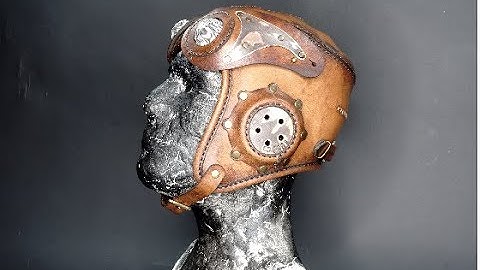 How to Make a Leather Aviator Cap- Tutorial and Pattern Download