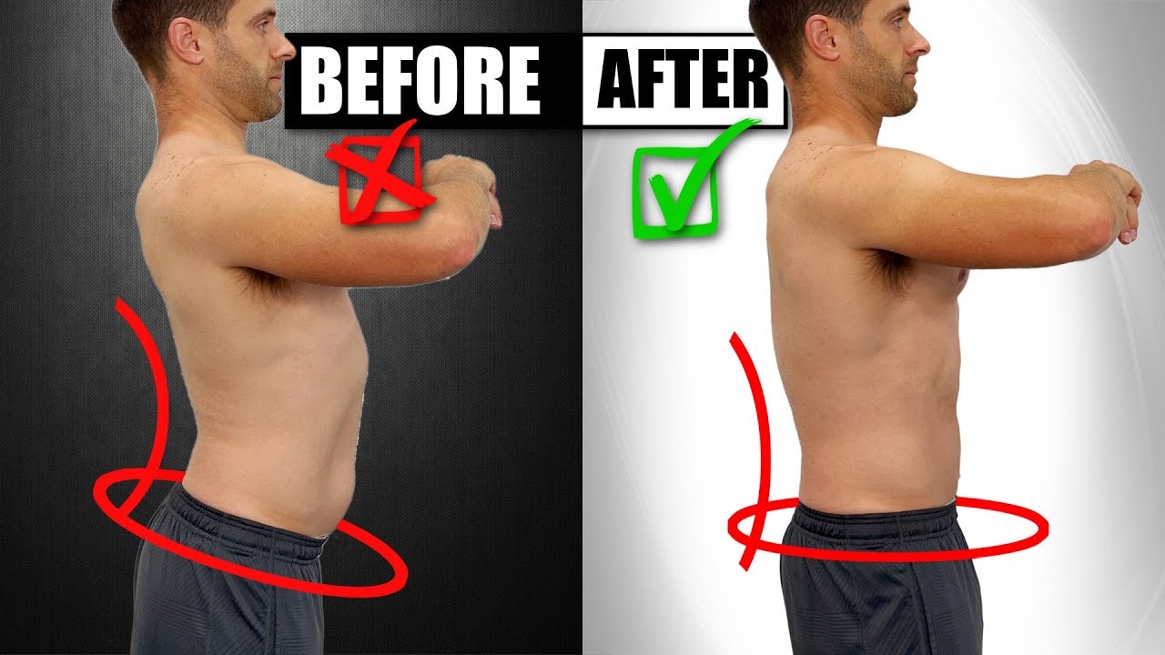 How To Fix Lower Back Pelvic Tilt Posture [PART ONE] 