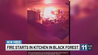 Fire starts in kitchen in Black Forest