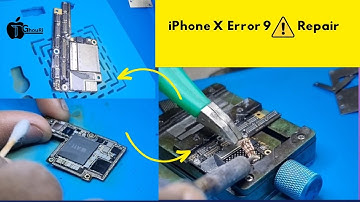 Iphone x error 9 fixed ⚠️/Tehseen Ghouri