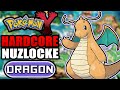 Pokémon Y Hardcore Nuzlocke - Dragon Type Pokémon Only! (No items, No overleveling)