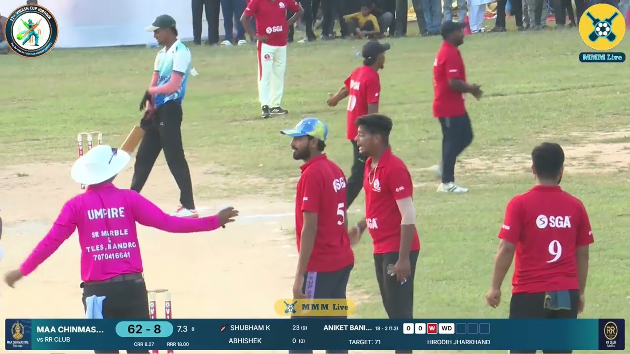 Winning Over || RR CLUB won by 6 runs