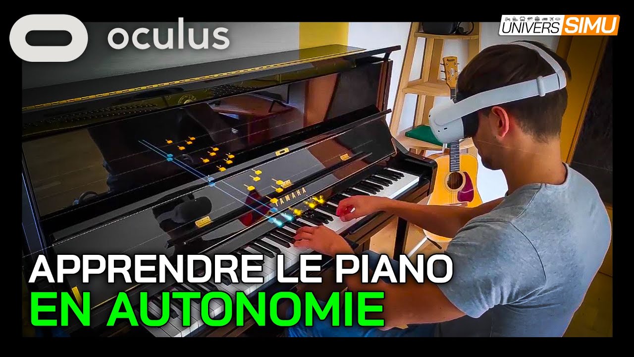 Apprendre le piano facilement en réalité augmentée avec MagicKeys sur
