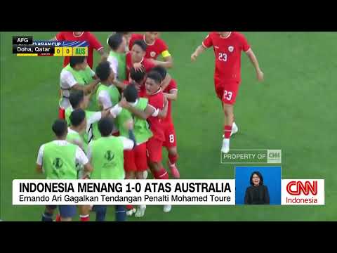 Indonesia Menang 1-0 Atas Australia