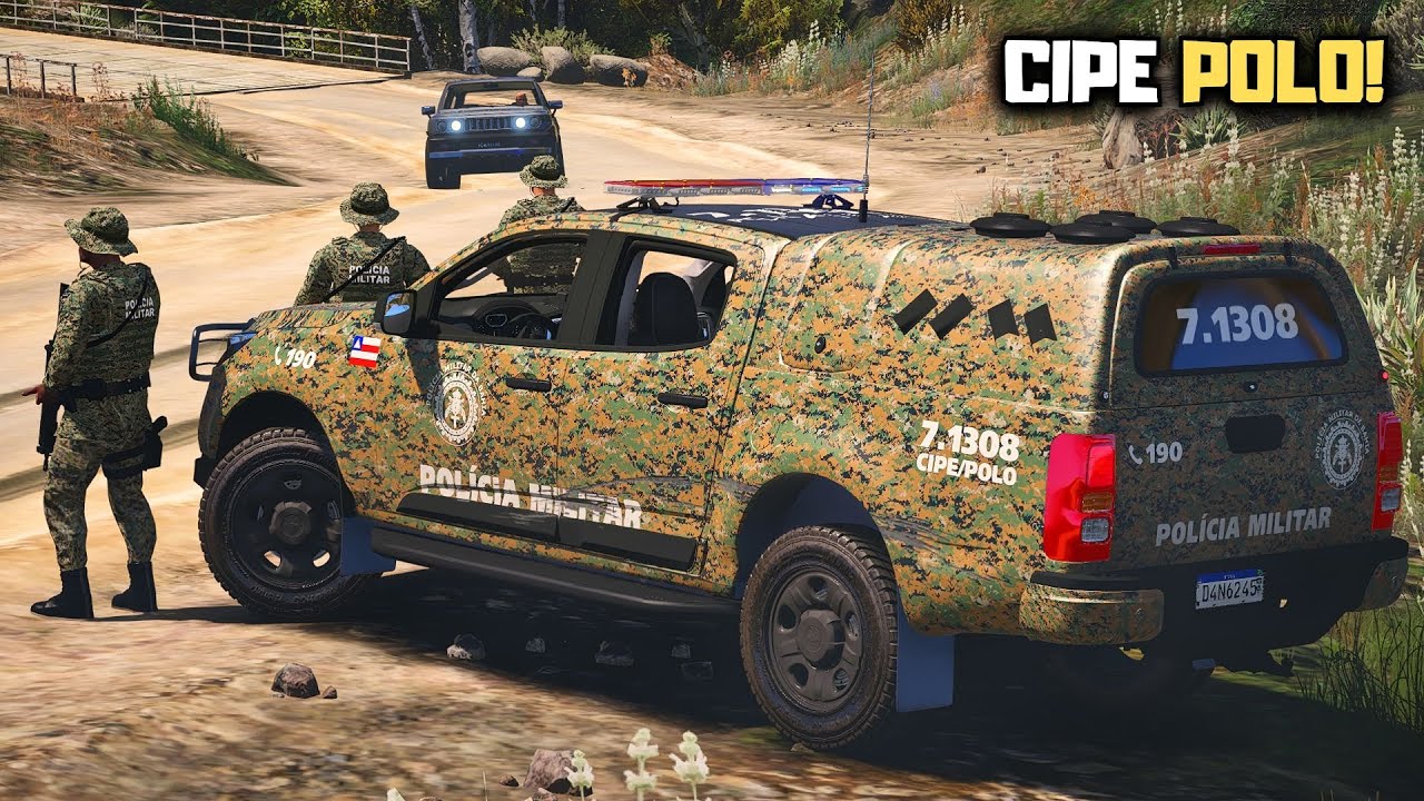 CIPE NO TERRENO | NA ÚLTIMA  OCORRÊNCIA DEU TUDO ERRADO | PMBA - POLICIA NO GTA 5