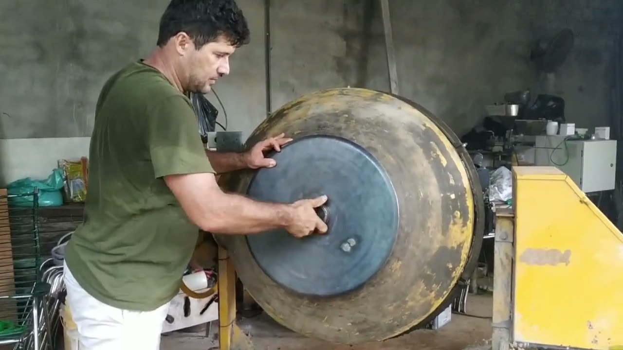 TRITURADOR NA BETONEIRA - TIJOLO ECOLÓGICO