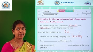 CLASS 5 SCIENCE ASSIGNMENT 2 KEY VIDEO