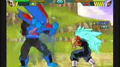Dragon ball Budokai AF Vegetto ssj5 VS Zeel PS2