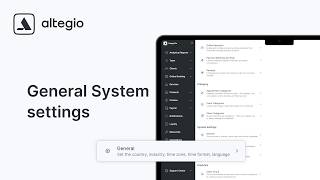3. Basics: How to Configure General System Settings in Altegio