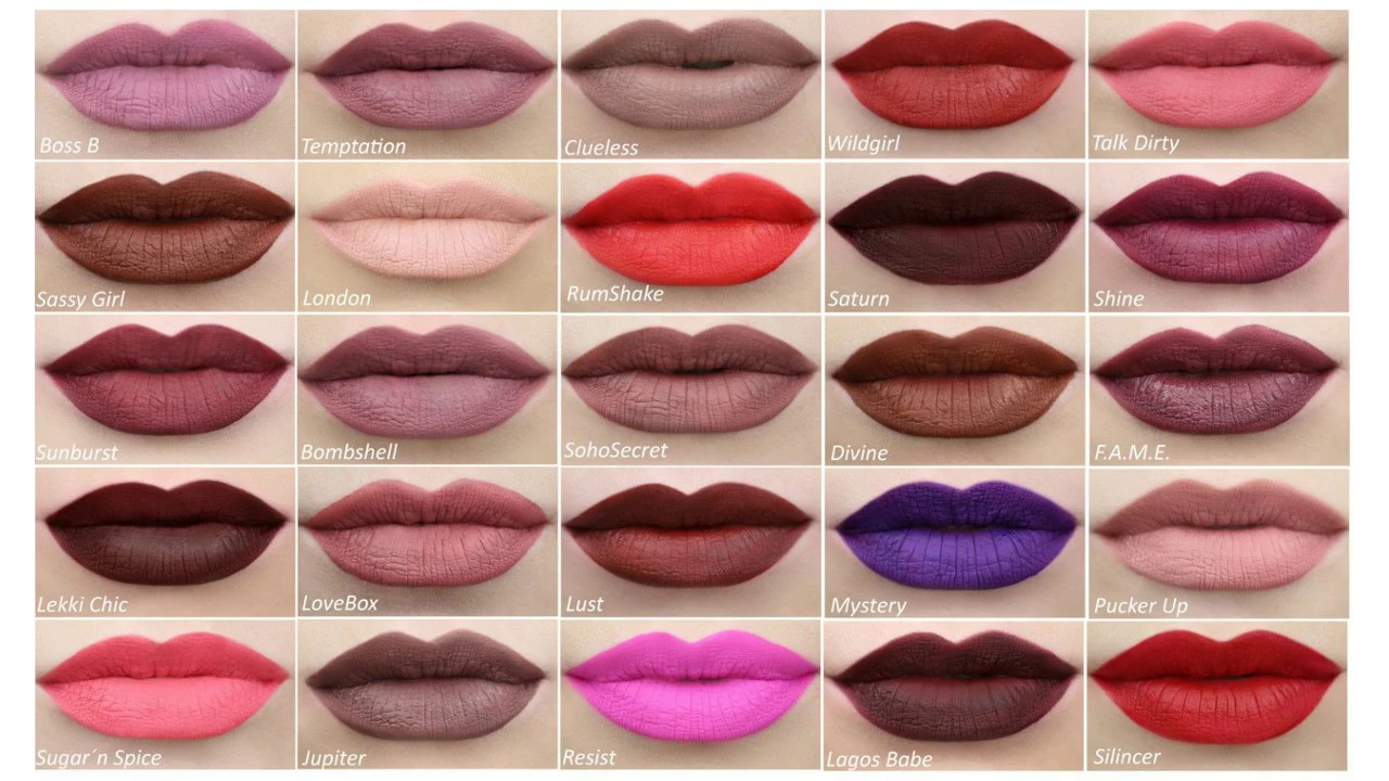 OPV Matte Liquid Lipstick
