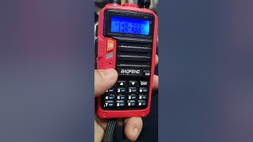 BAOFENG UV -VFO-MEMORY MODE & DUAL RECEIVE