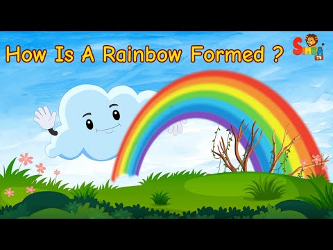 How is a rainbow formed ?  || Simba Tv || Kids Educational