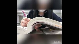 職場での勉強の様子〜管理業務主任者〜